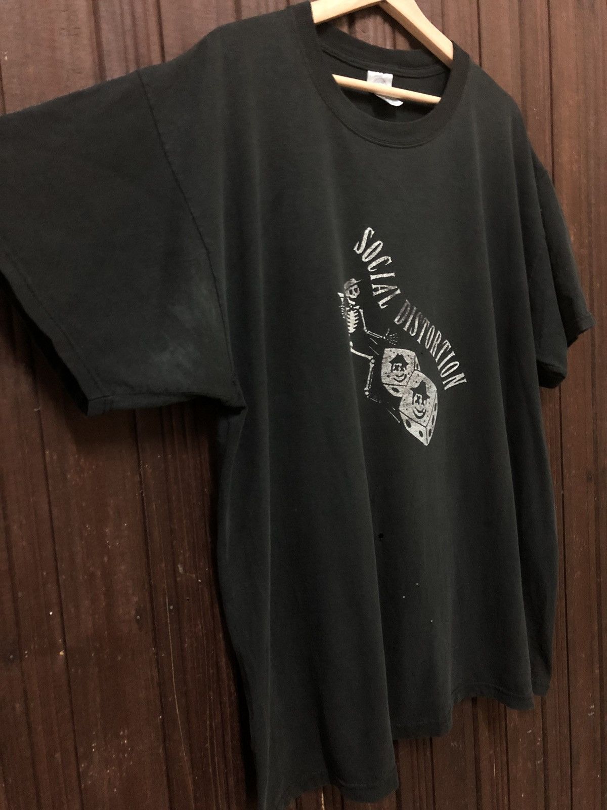 Band Tees × Vintage Vintage Social Distortion Punk Rock Band Very Rare T Shirt Size US XL / EU 56 / 4 - 5 Thumbnail