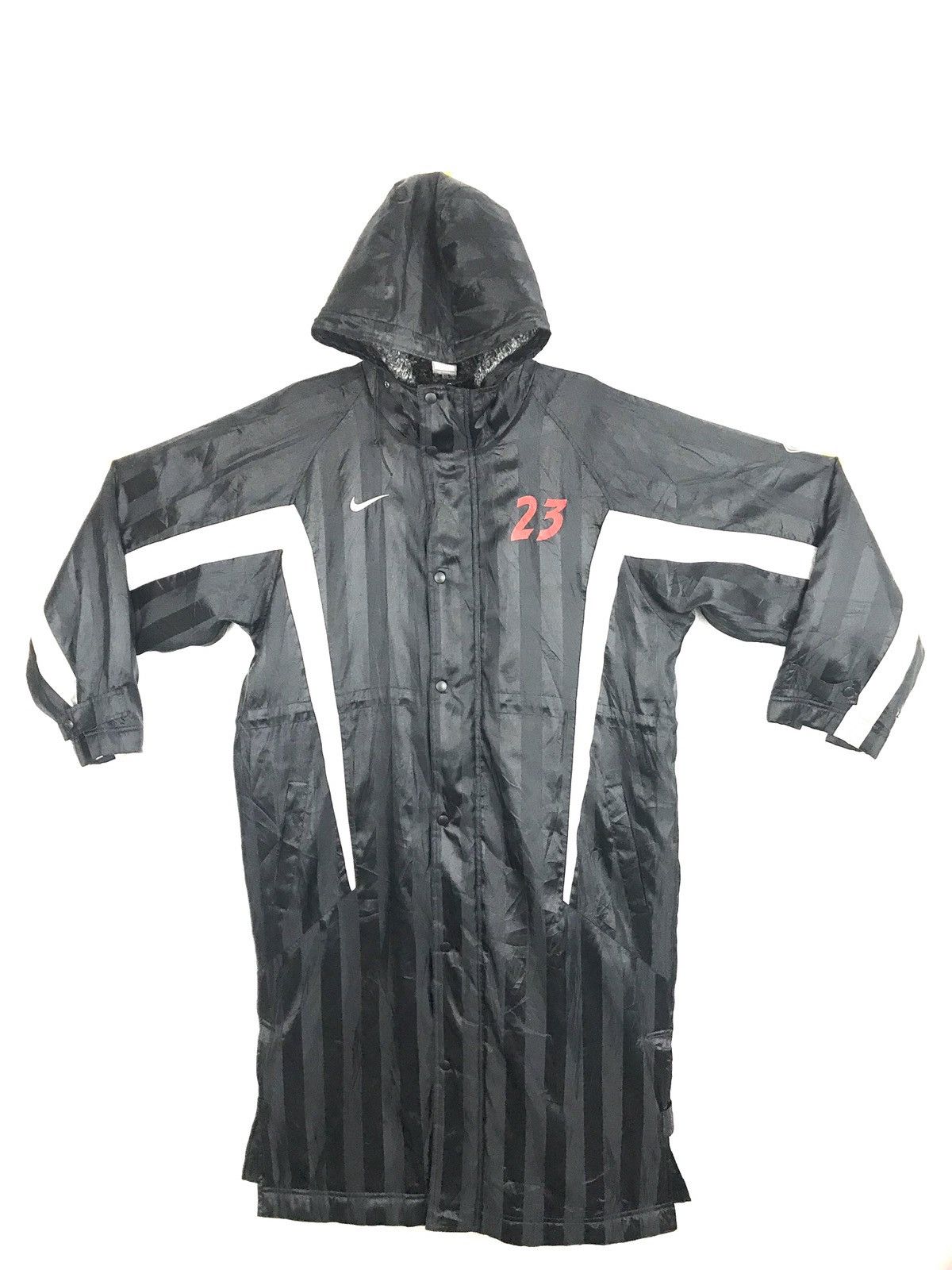 image of Athletic x Nike Parka Sherpa Jacket Football Club 23 David Beckham in Black, Men's (Size 2XL)