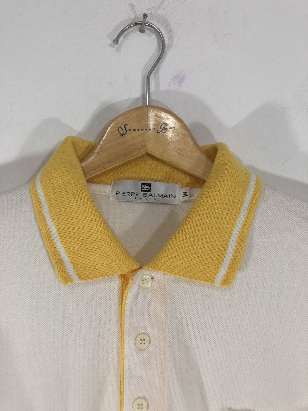 Pierre Balmain Pierre Balmain Long Sleeve Polo Shirt Size US M / EU 48-50 / 2 - 3 Thumbnail