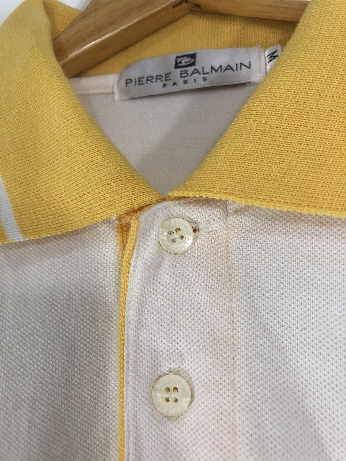 Pierre Balmain Pierre Balmain Long Sleeve Polo Shirt Size US M / EU 48-50 / 2 - 6 Thumbnail