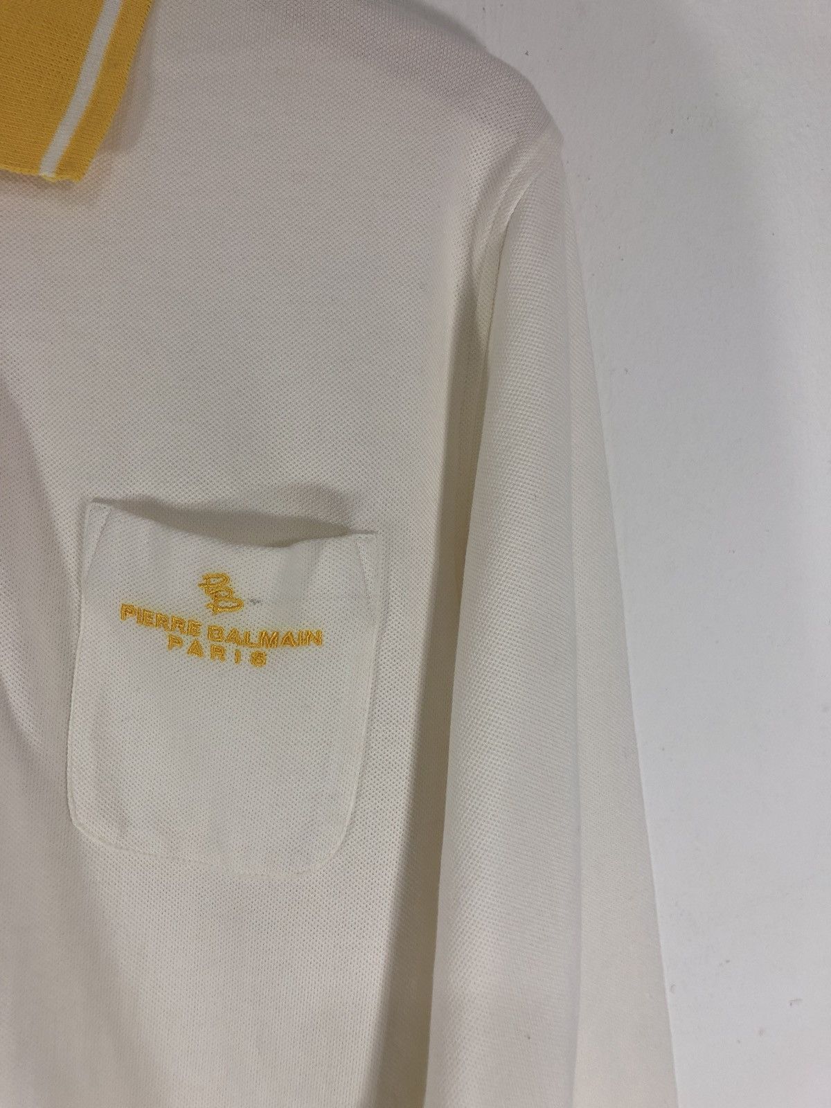 Pierre Balmain Pierre Balmain Long Sleeve Polo Shirt Size US M / EU 48-50 / 2 - 4 Thumbnail