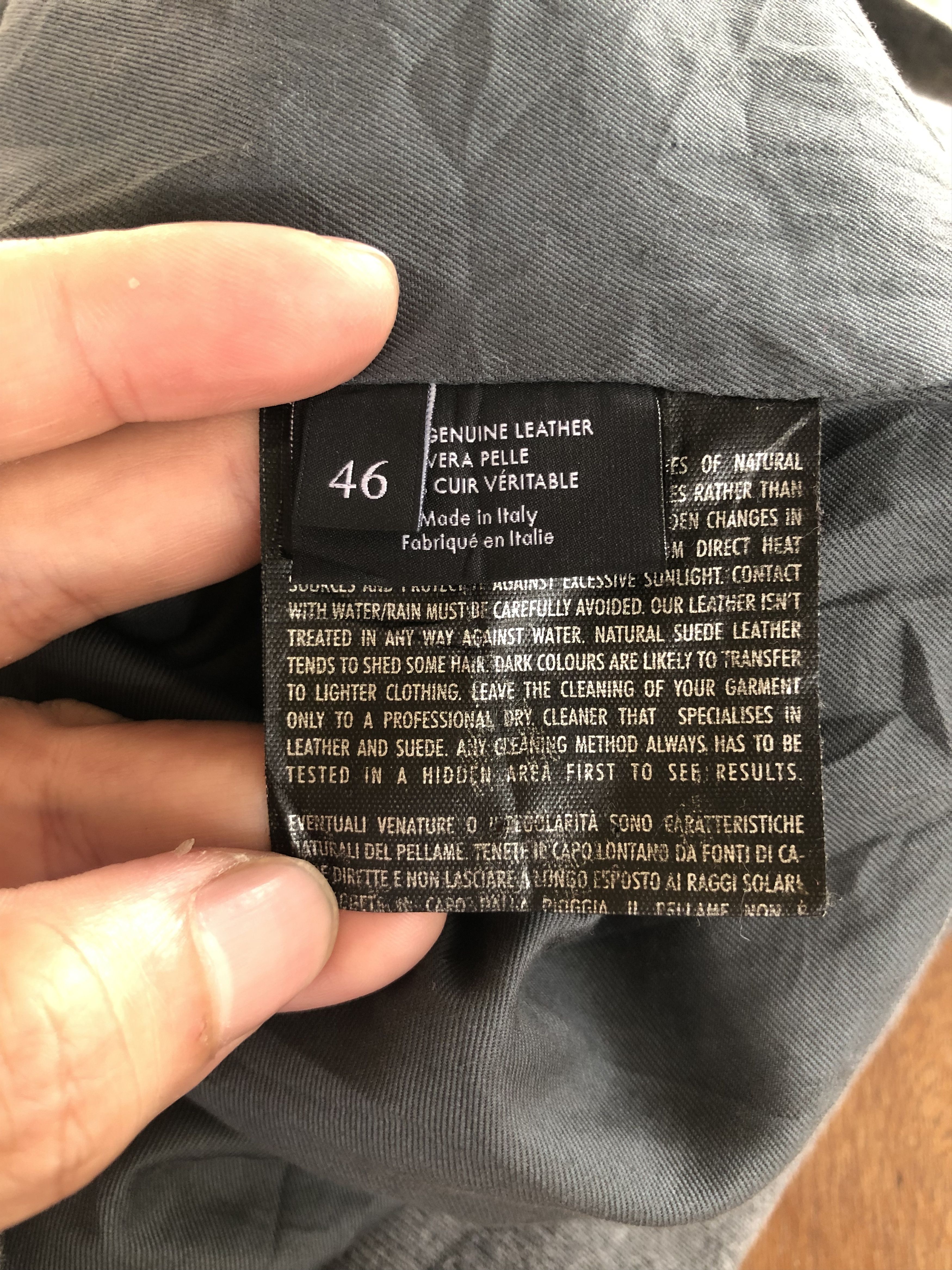 Gucci SUEDE LEATHER FRONT BOMBER BLACK GREY Size US M / EU 48-50 / 2 - 12 Thumbnail