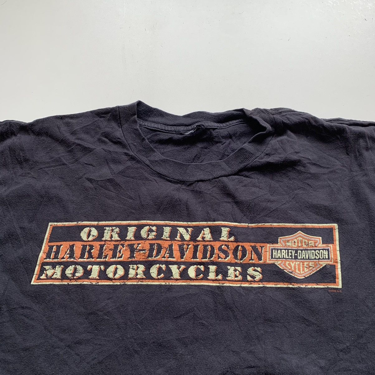 Harley Davidson Vintage 2000s Harley Davidson Motorcycle Graphic T Shirt XL Size US XL / EU 56 / 4 - 2 Thumbnail