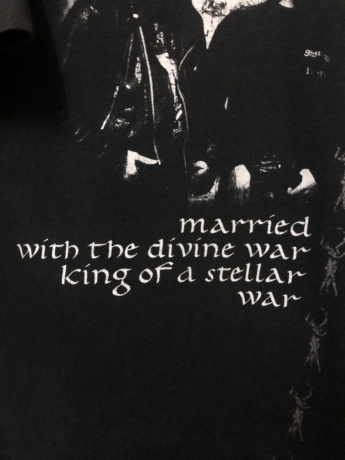 Band Tees × Vintage Vintage Rotting Chris Heavy Black Metal Band Rare T Shirt Size US L / EU 52-54 / 3 - 9 Thumbnail