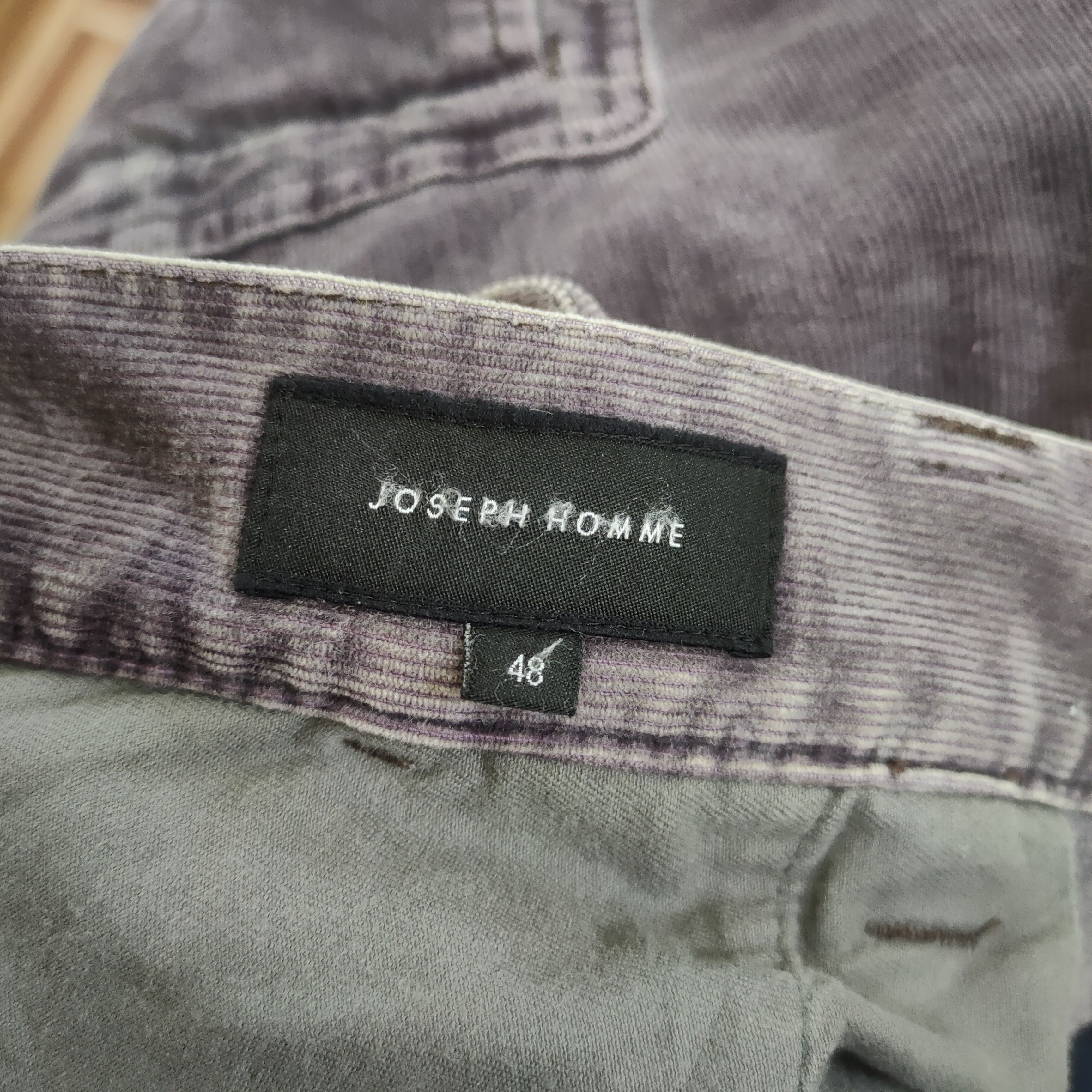 JOSEPH HOMME × Vintage VINTAGE JOSEPH HOMME CORDUROY FADED CARGO PANTS Size US 32 / EU 48 - 8 Thumbnail