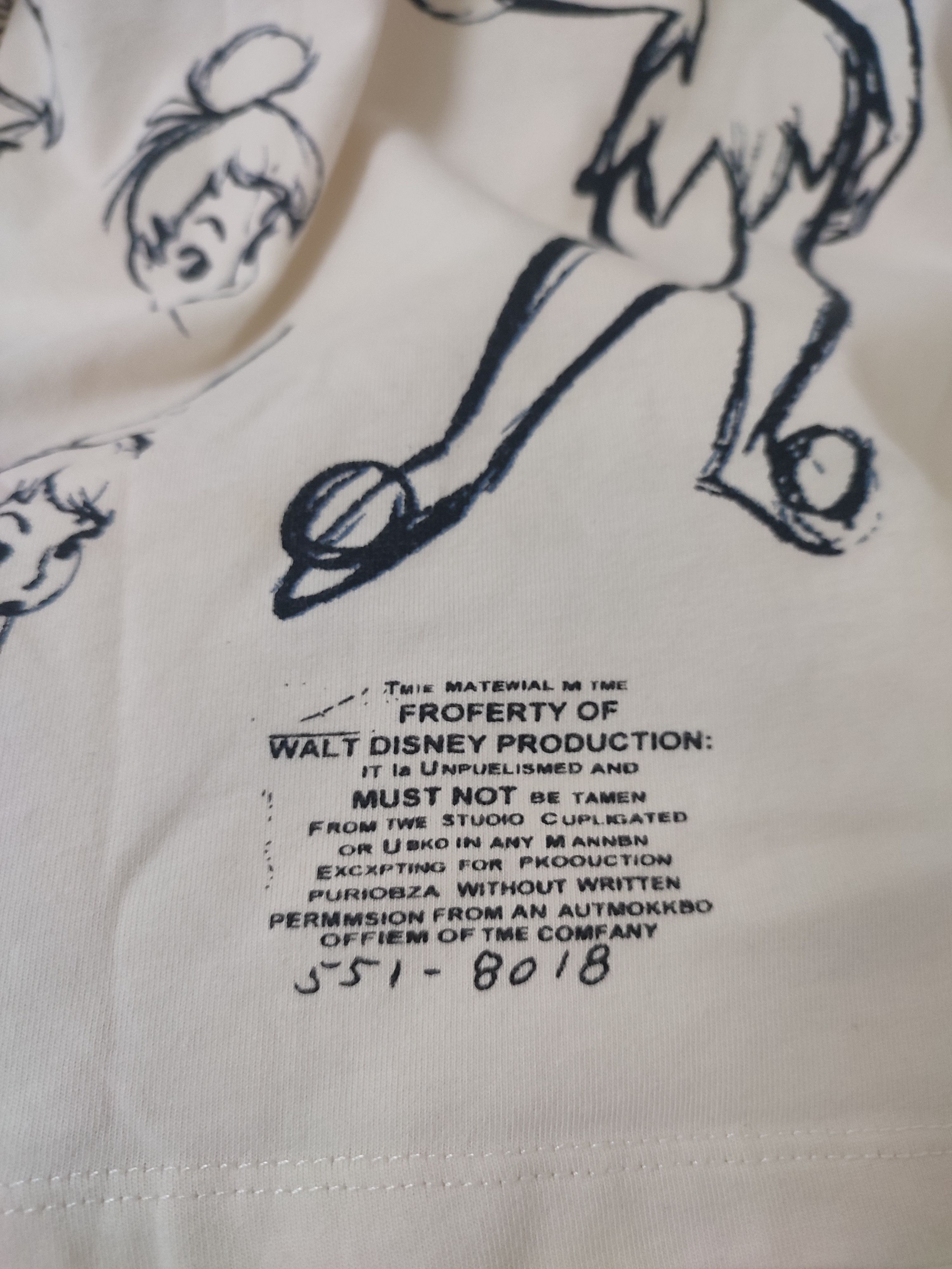 Cartoon Network Peter Pan x Tinker Bell Tees Size US M / EU 48-50 / 2 - 5 Thumbnail