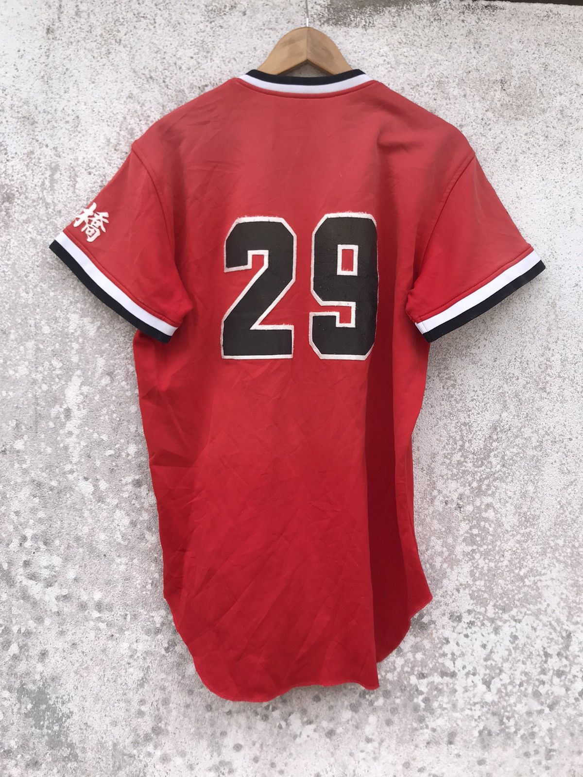 Japanese Brand × Rap Tees × Vintage Faded Kiyosato Baseball Jersey uniform Size US L / EU 52-54 / 3 - 2 Thumbnail