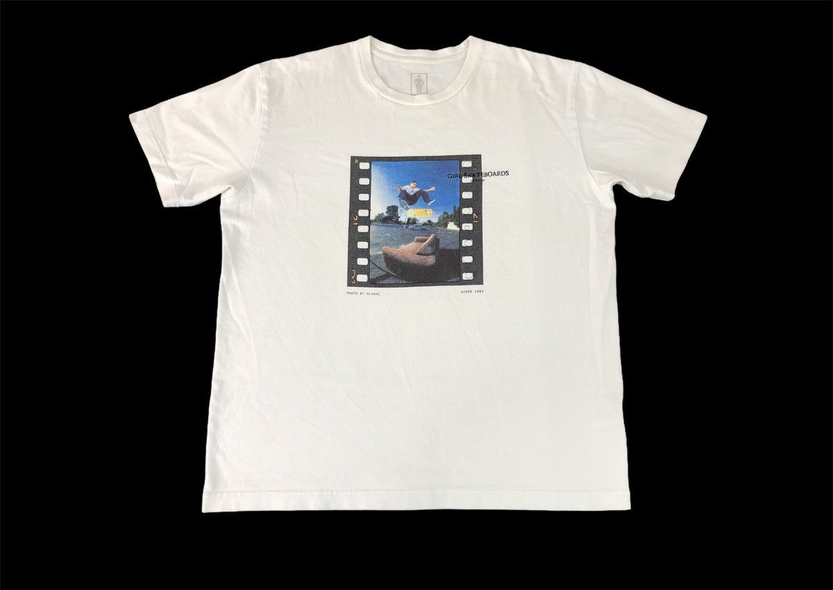 Japanese Brand Vintage Girl Skateboard Los Angeles Photo Film By Blabac Size L / US 10 / IT 46 - 1 Thumbnail