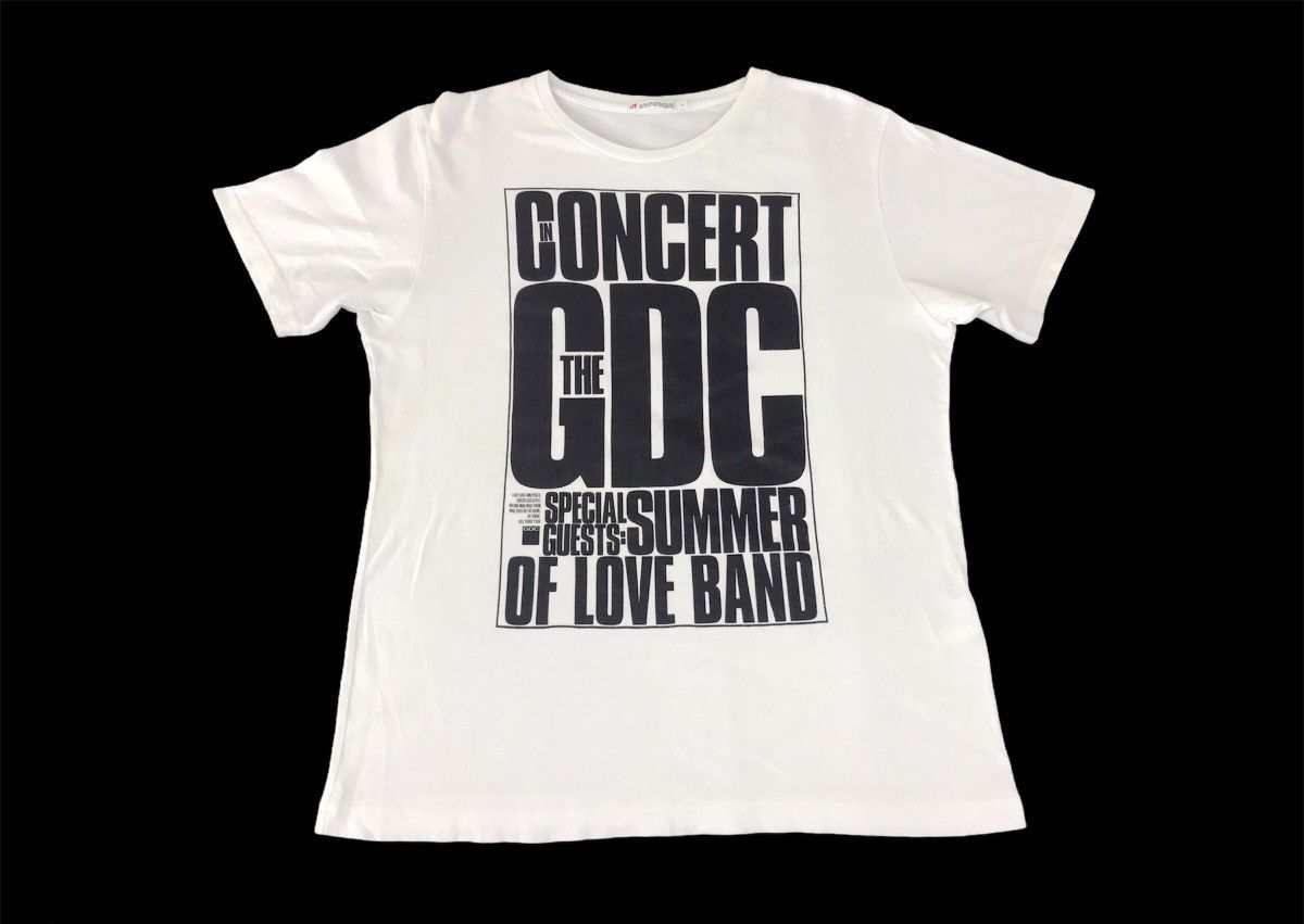 Narcotic GDC × Vintage Vintage The GDC Summer Concert Love Band Narcotic Gdc Tee Size L / US 10 / IT 46 - 1 Thumbnail