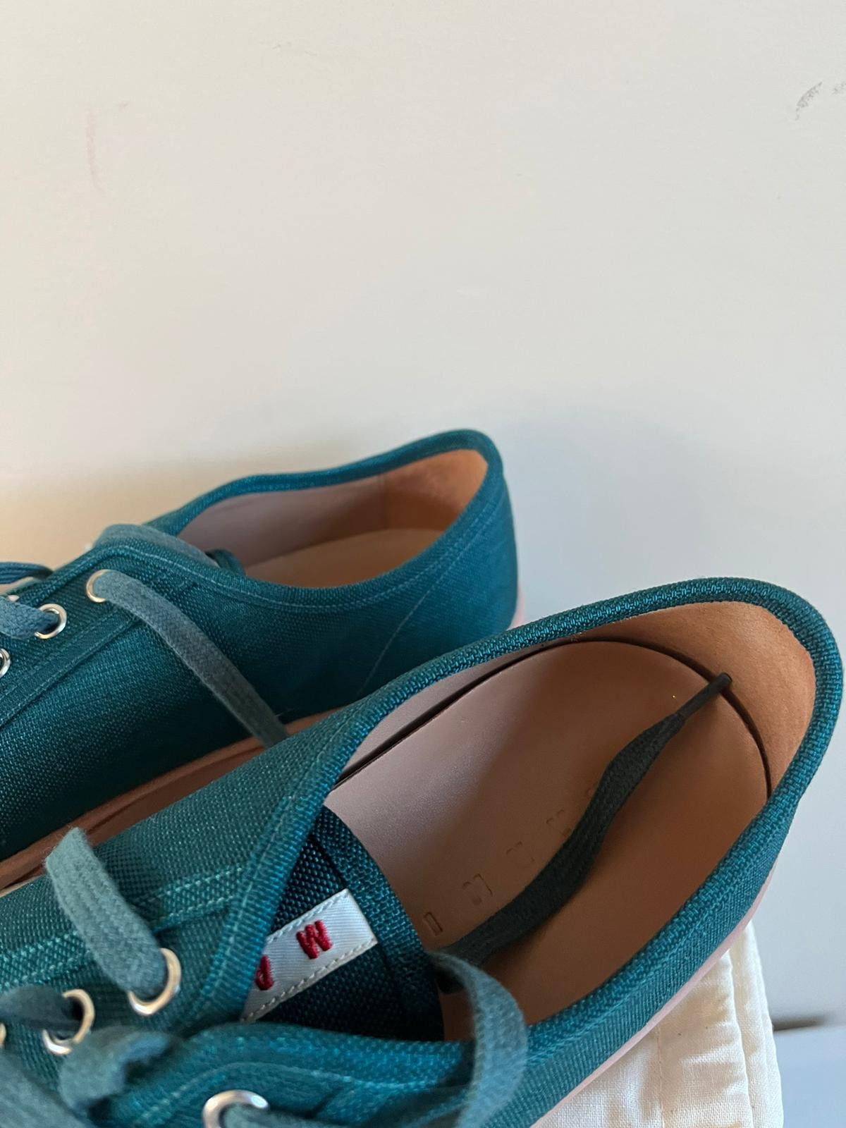 Marni Chunky Sole Low Top Sneakers in Green / Multicolor Size US 9 / EU 42 - 7 Thumbnail