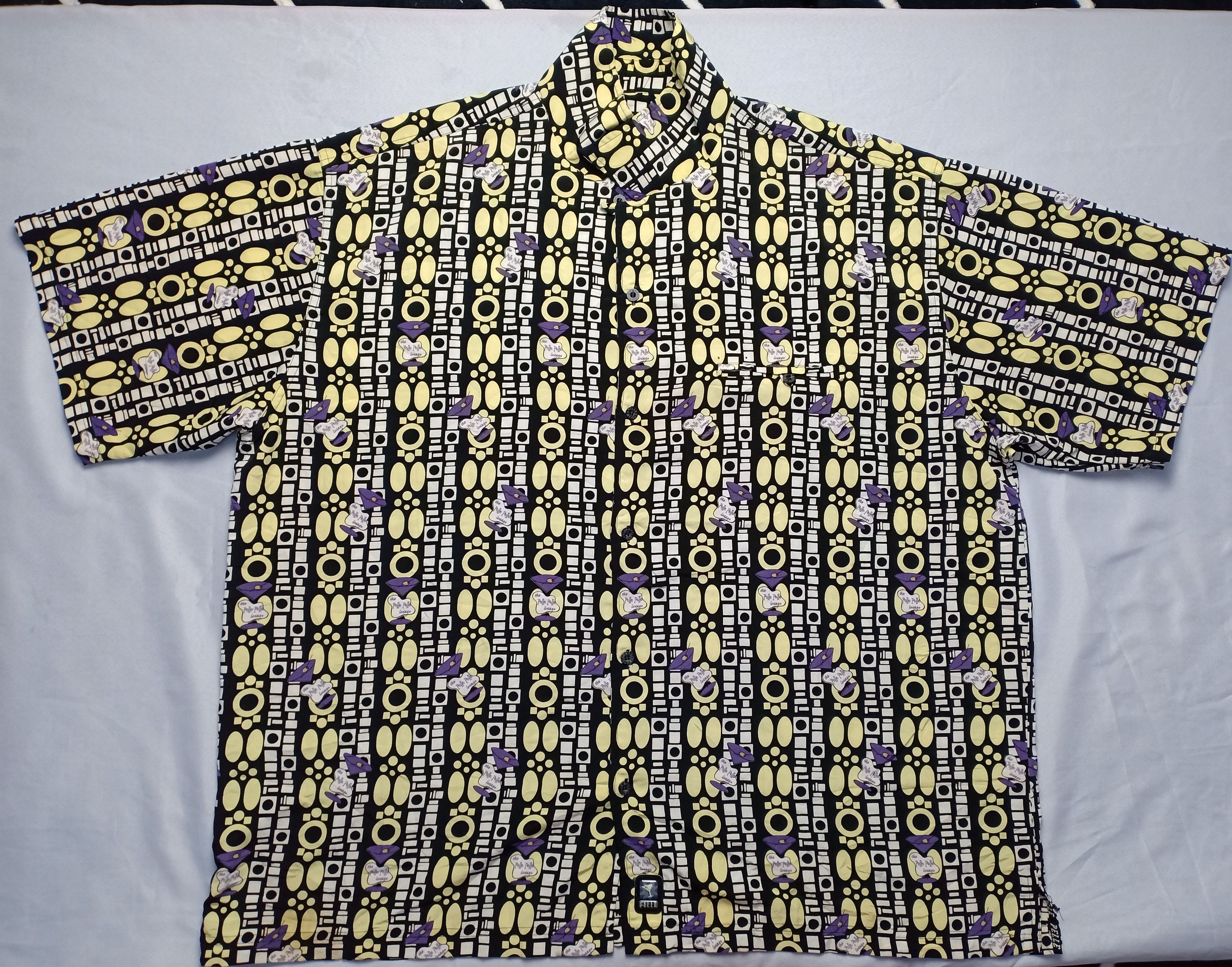 Marc Buchanan Pelle Pelle Marc Buchanan Full Print Shirt Big Size Size US XXL / EU 58 / 5 - 2 Thumbnail