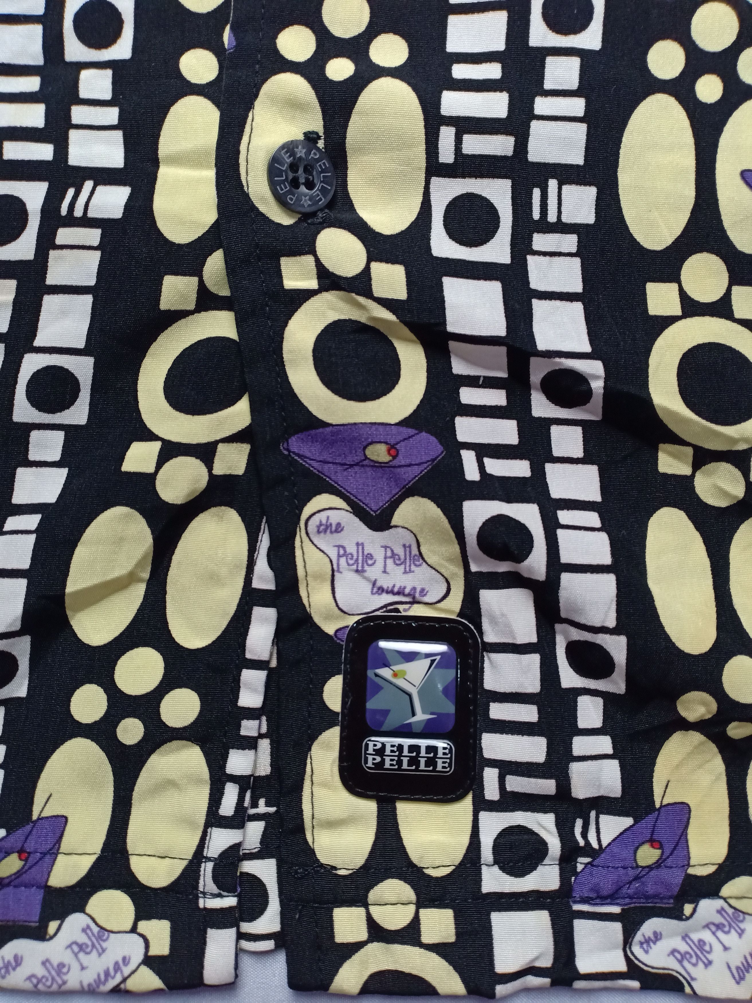 Marc Buchanan Pelle Pelle Marc Buchanan Full Print Shirt Big Size Size US XXL / EU 58 / 5 - 6 Thumbnail