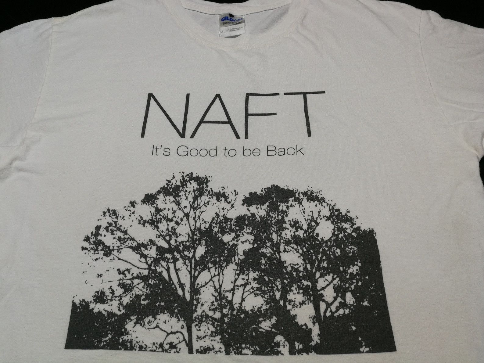 Band Tees Tasty Records Naft Album It's Good to be back Tee Size US M / EU 48-50 / 2 - 4 Thumbnail