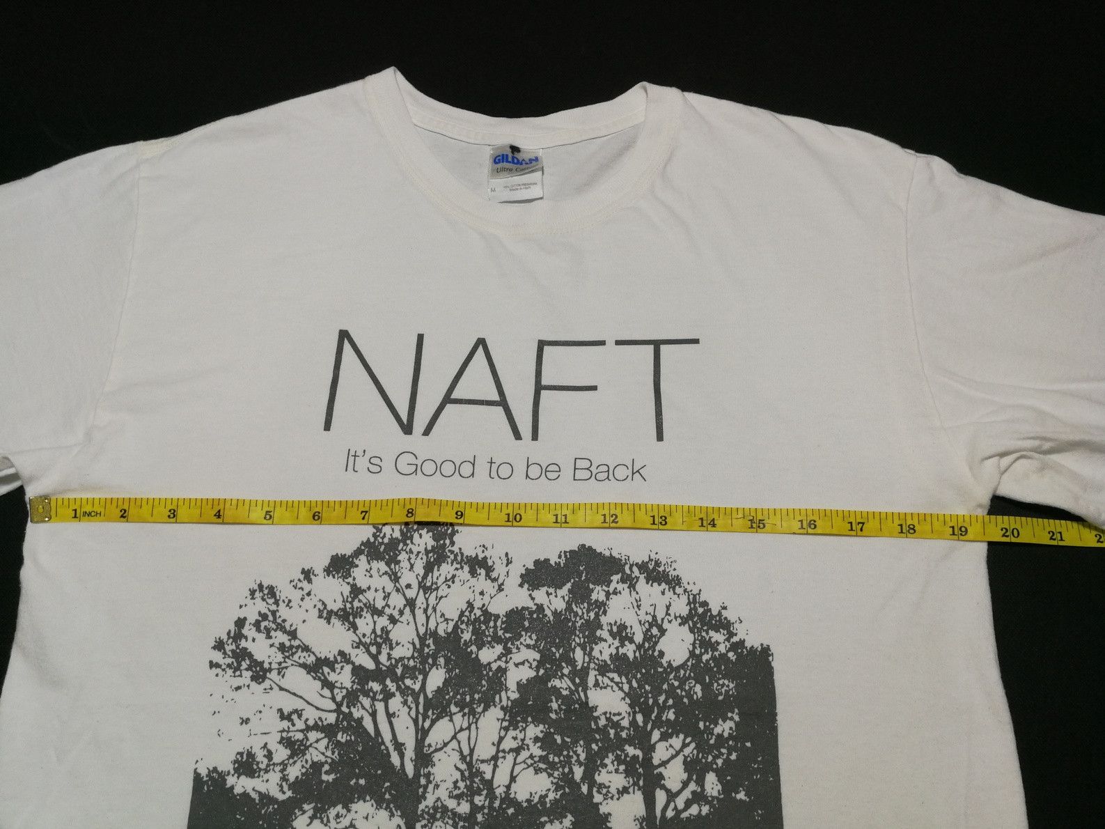 Band Tees Tasty Records Naft Album It's Good to be back Tee Size US M / EU 48-50 / 2 - 6 Thumbnail