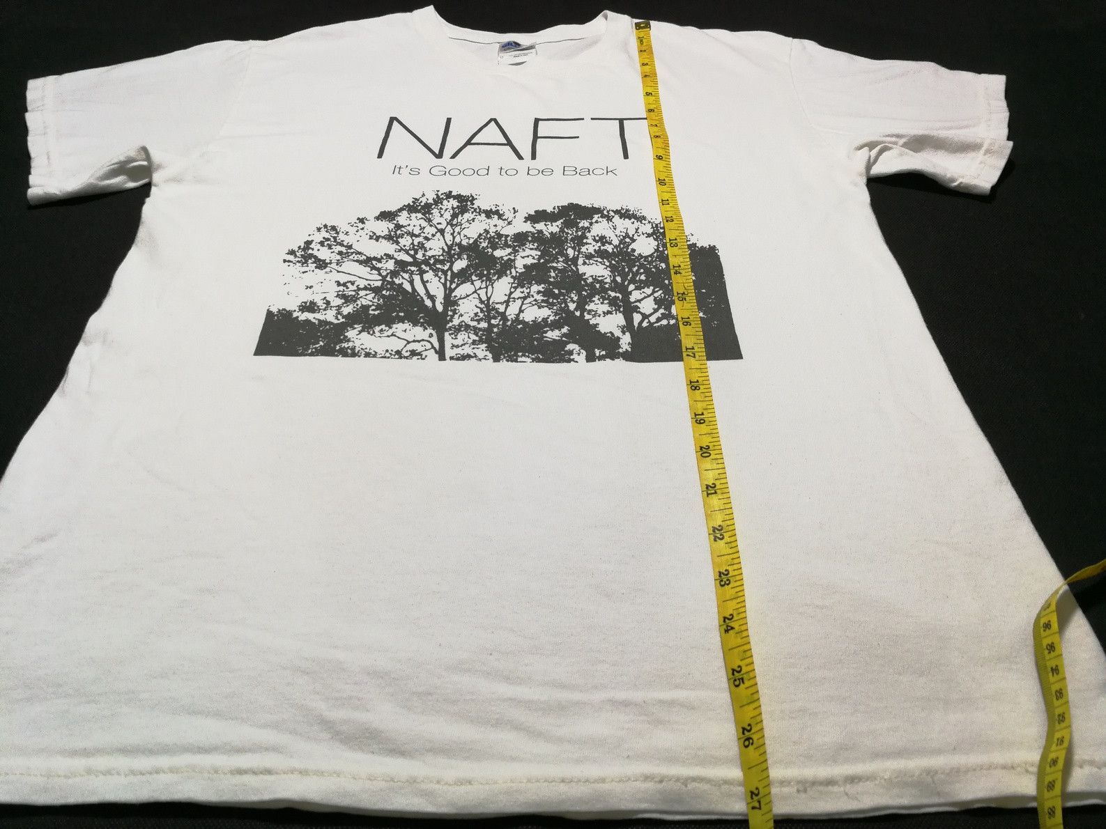 Band Tees Tasty Records Naft Album It's Good to be back Tee Size US M / EU 48-50 / 2 - 7 Thumbnail