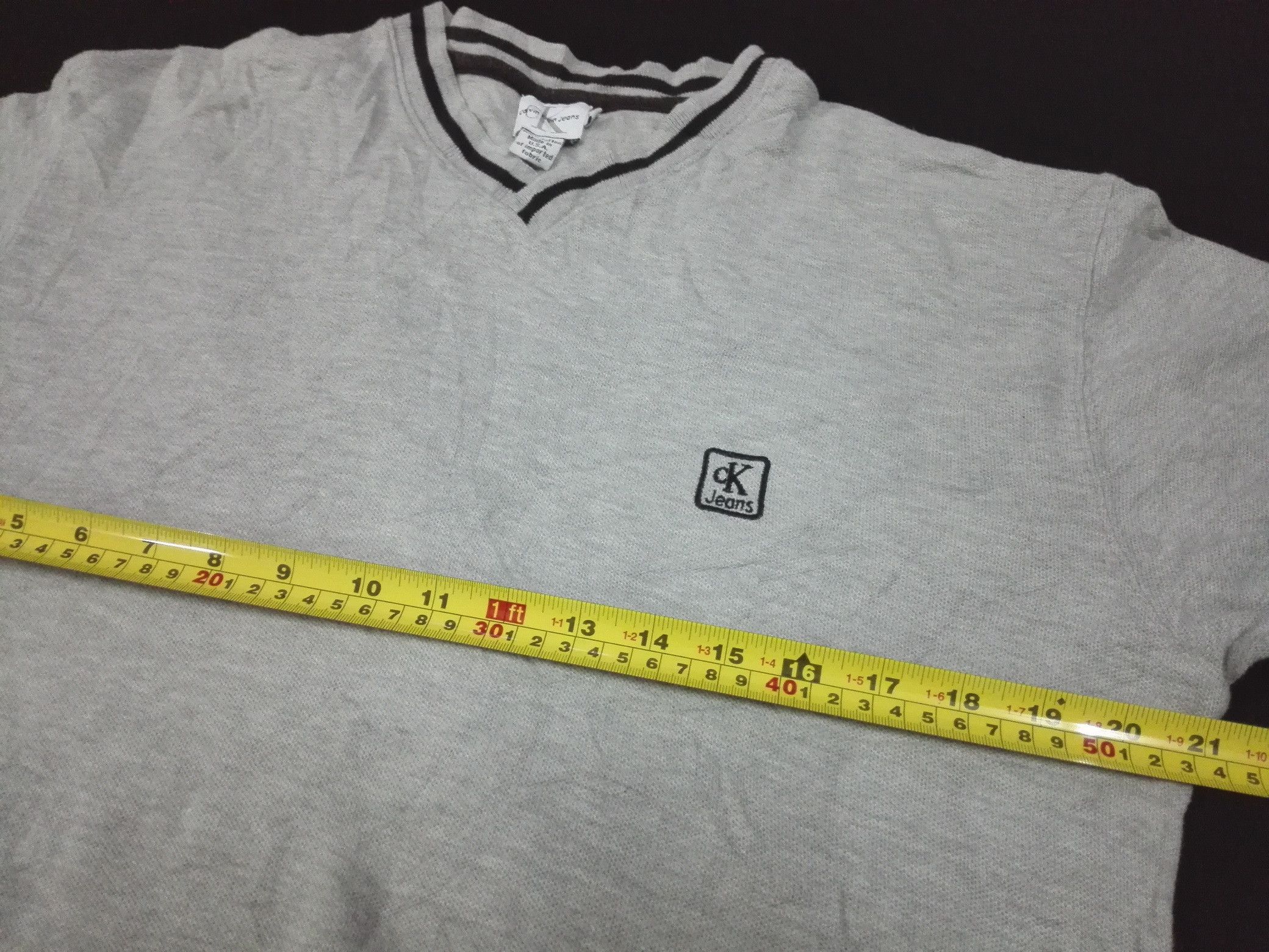Calvin Klein VINTAGE 90s CK CALVIN KLEIN JEANS USA Baggy Size Size US S / EU 44-46 / 1 - 5 Thumbnail