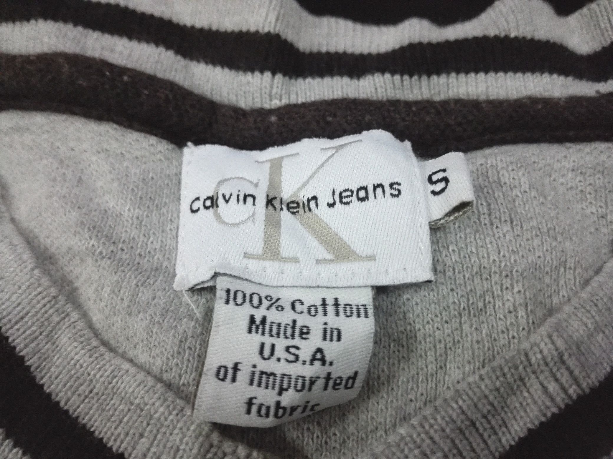 Calvin Klein VINTAGE 90s CK CALVIN KLEIN JEANS USA Baggy Size Size US S / EU 44-46 / 1 - 3 Thumbnail