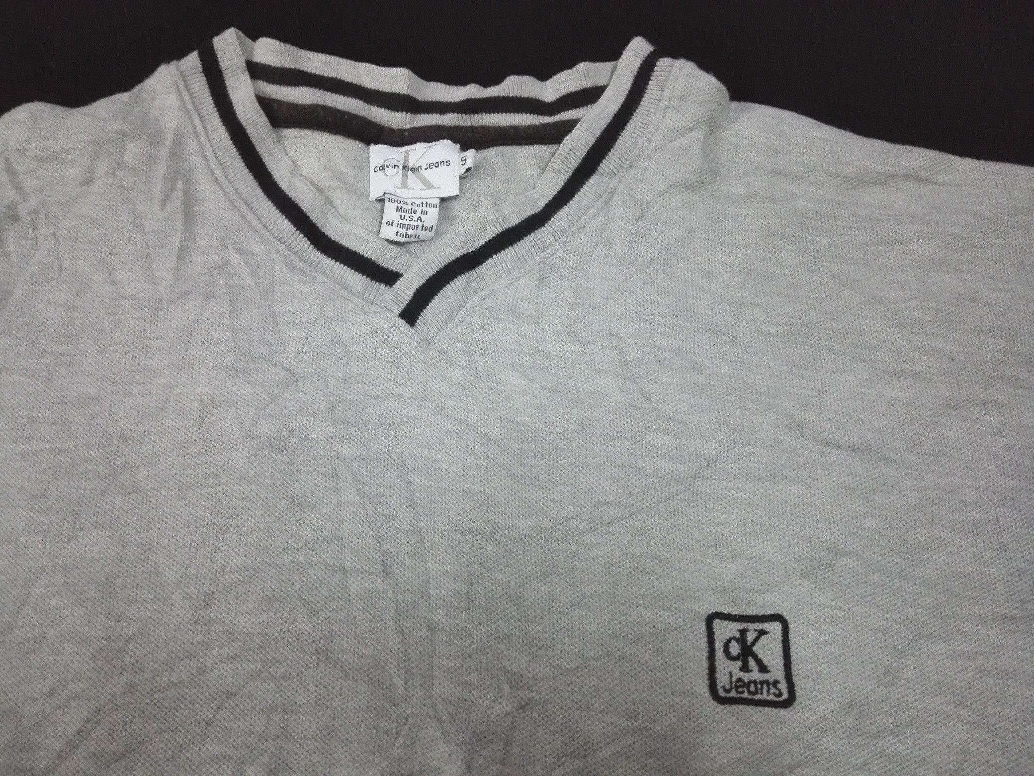 Calvin Klein VINTAGE 90s CK CALVIN KLEIN JEANS USA Baggy Size Size US S / EU 44-46 / 1 - 2 Thumbnail
