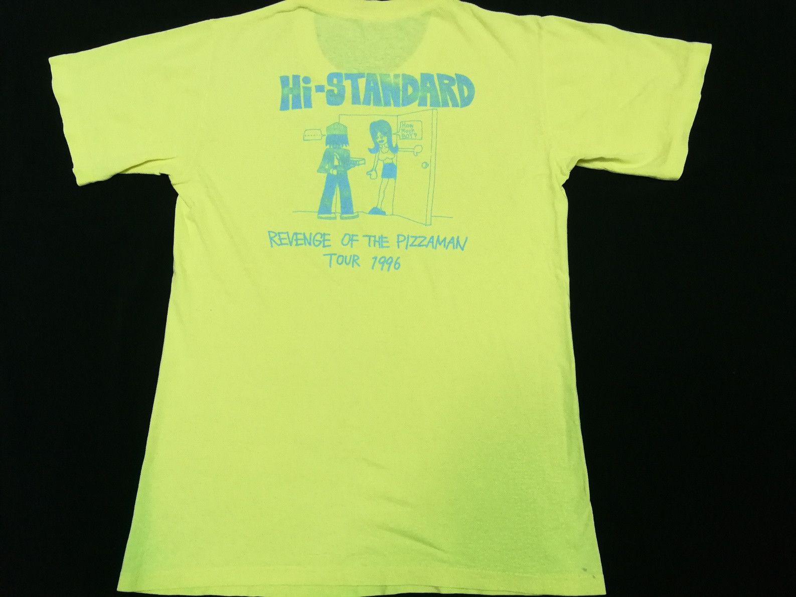Vintage 90s Hi-Standard 1996 Tour T Shirt Punk Rock