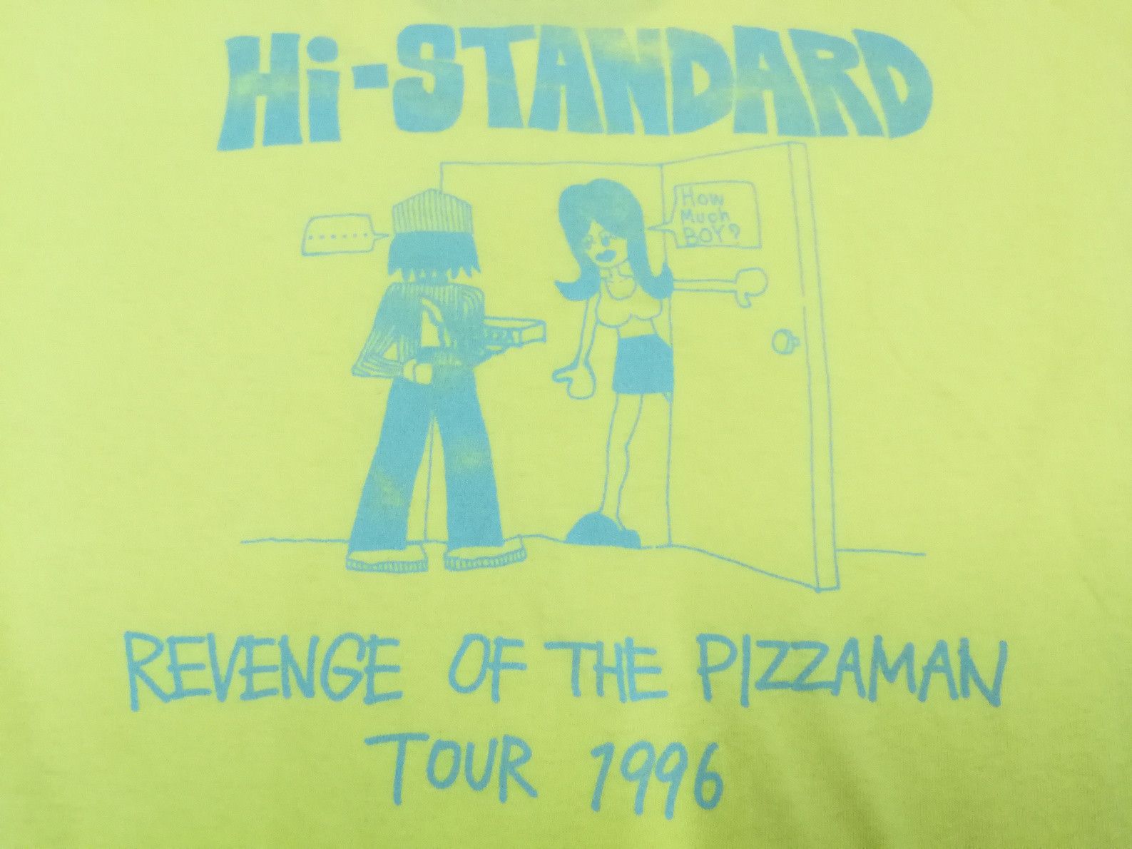 Band Tees Vintage 90s Hi-Standard 1996 Tour T Shirt Punk Rock Size US M / EU 48-50 / 2 - 2 Thumbnail