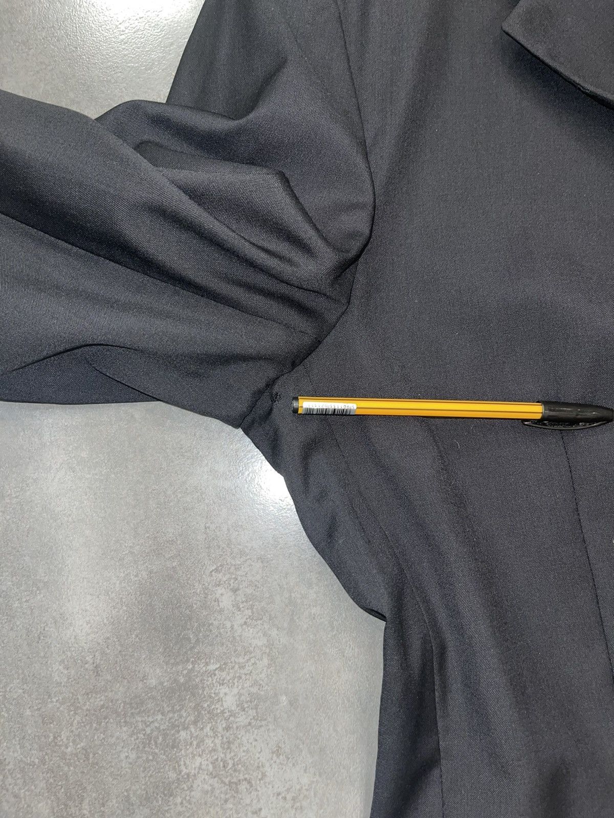Vintage Kenzo Black Wool Stuit