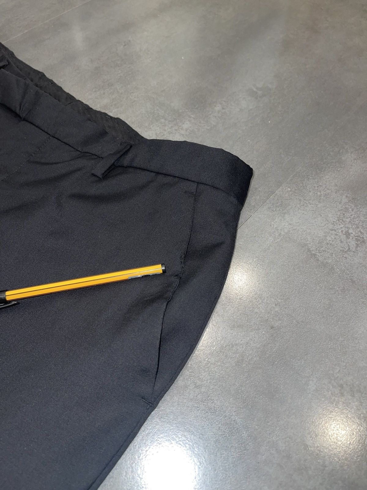 Vintage Kenzo Black Wool Stuit