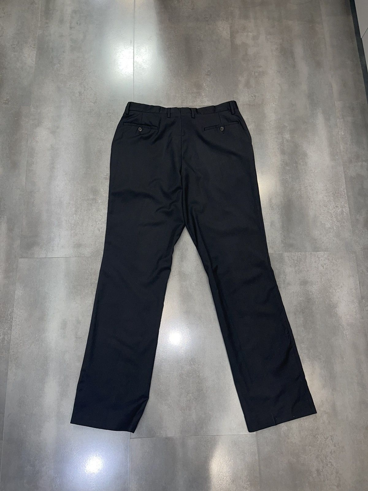 Vintage Kenzo Black Wool Stuit