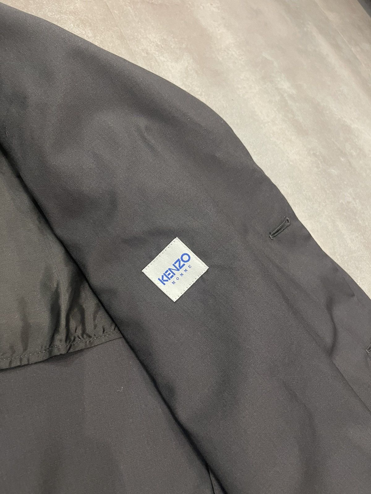 Vintage Kenzo Black Wool Stuit