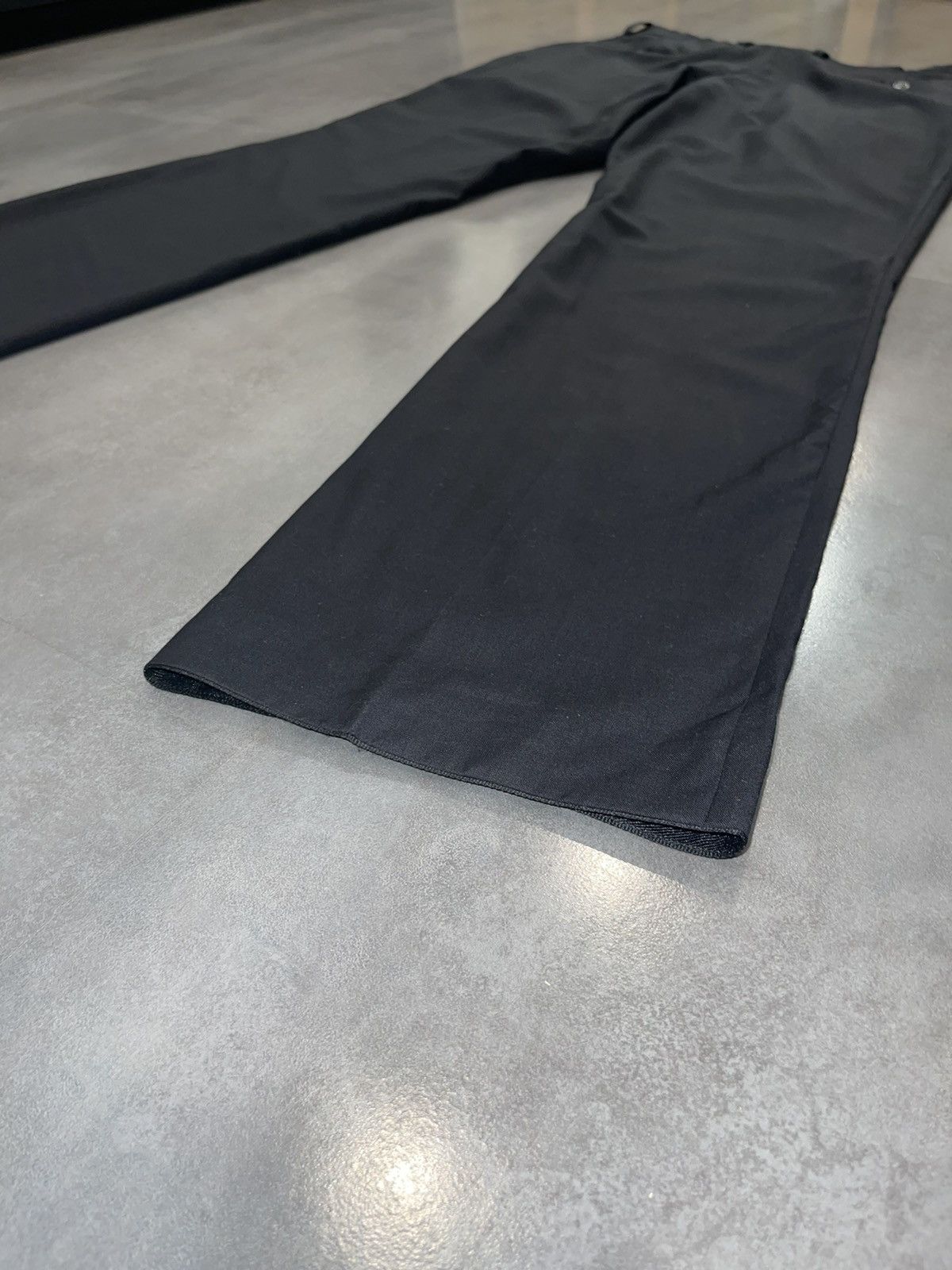 Vintage Kenzo Black Wool Stuit