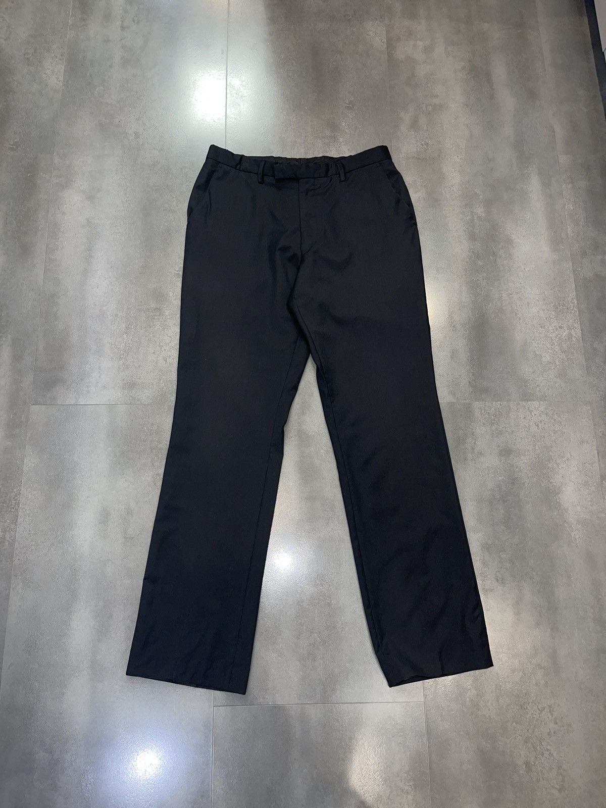 Vintage Kenzo Black Wool Stuit
