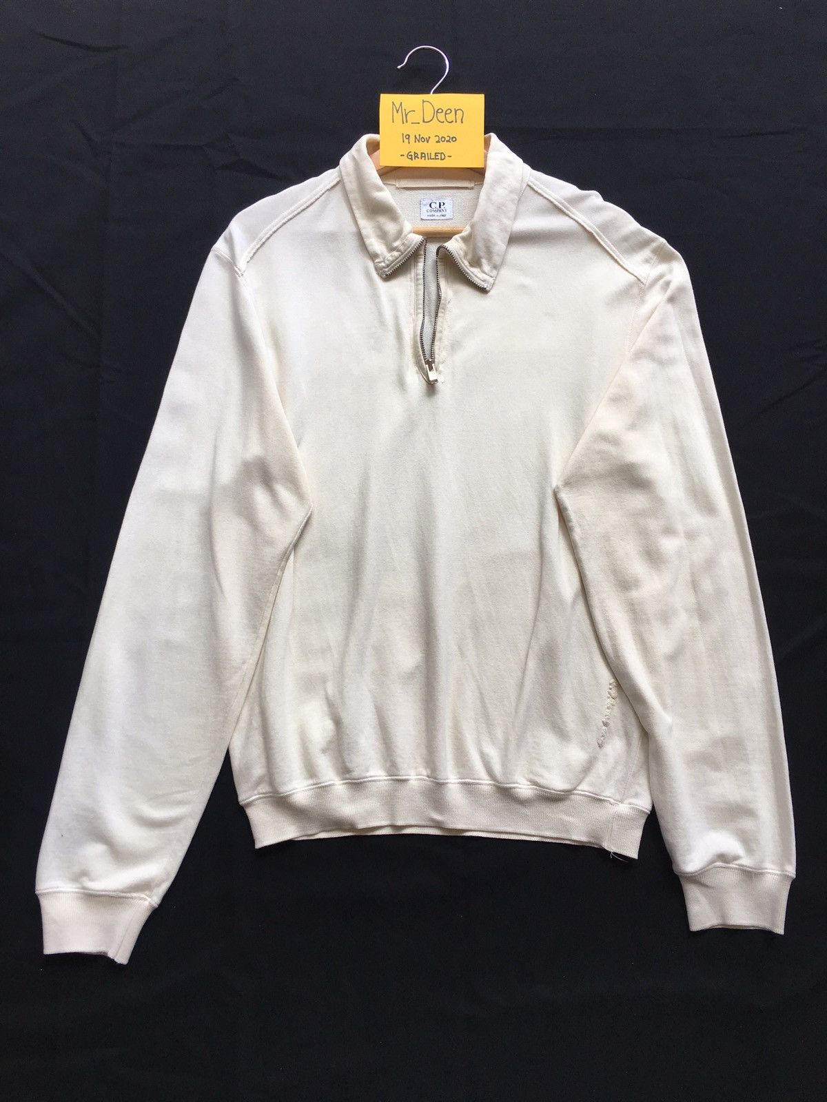 C.P. Company Vintage C.P Company Half Zip Sweatshirt Jumper Sweater 90s Size US M / EU 48-50 / 2 - 1 Thumbnail