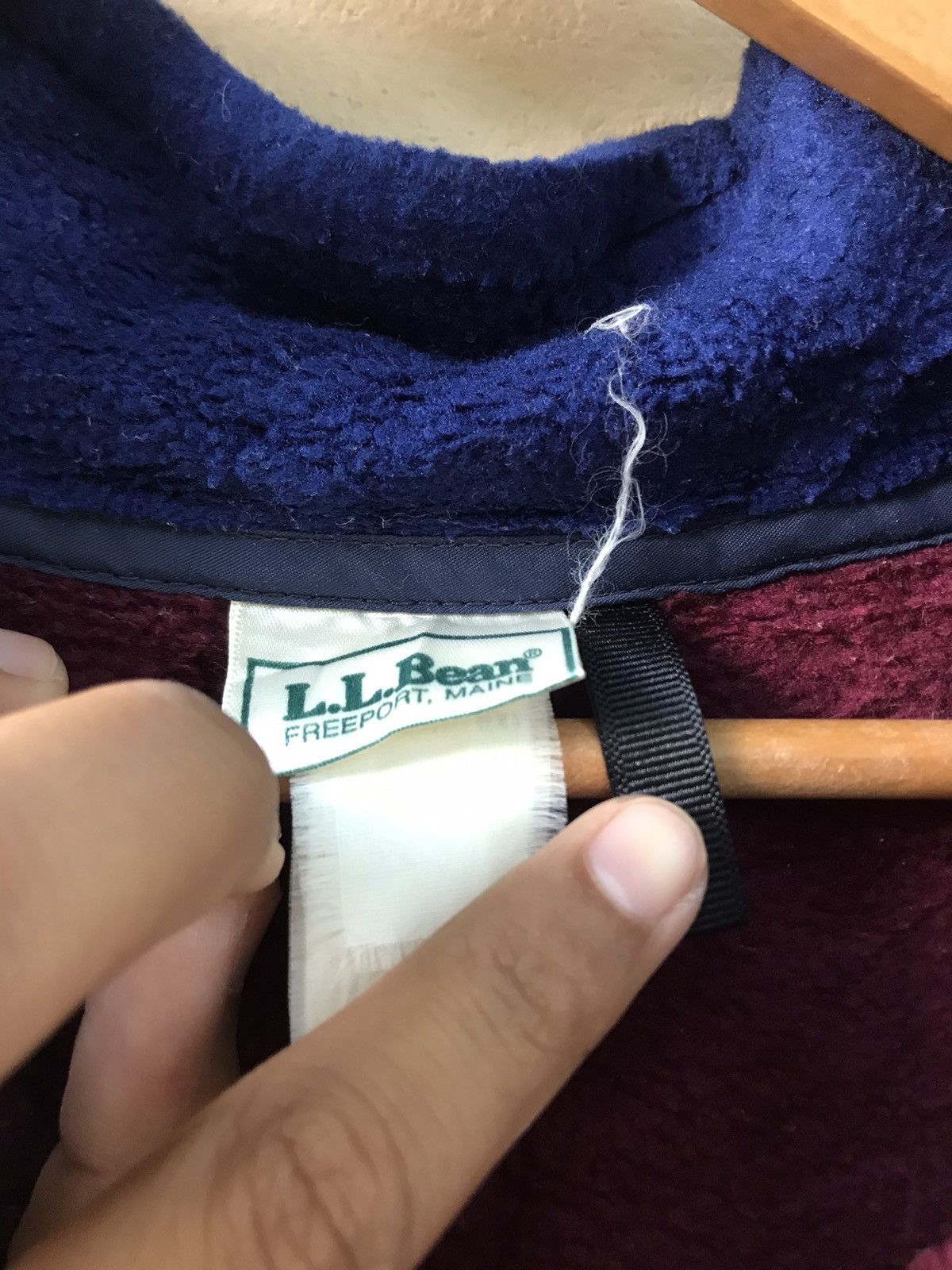 Grailed × L.L. Bean × Vintage Vintage 90s LL Bean Sherpa fleece oversize Size US L / EU 52-54 / 3 - 4 Thumbnail