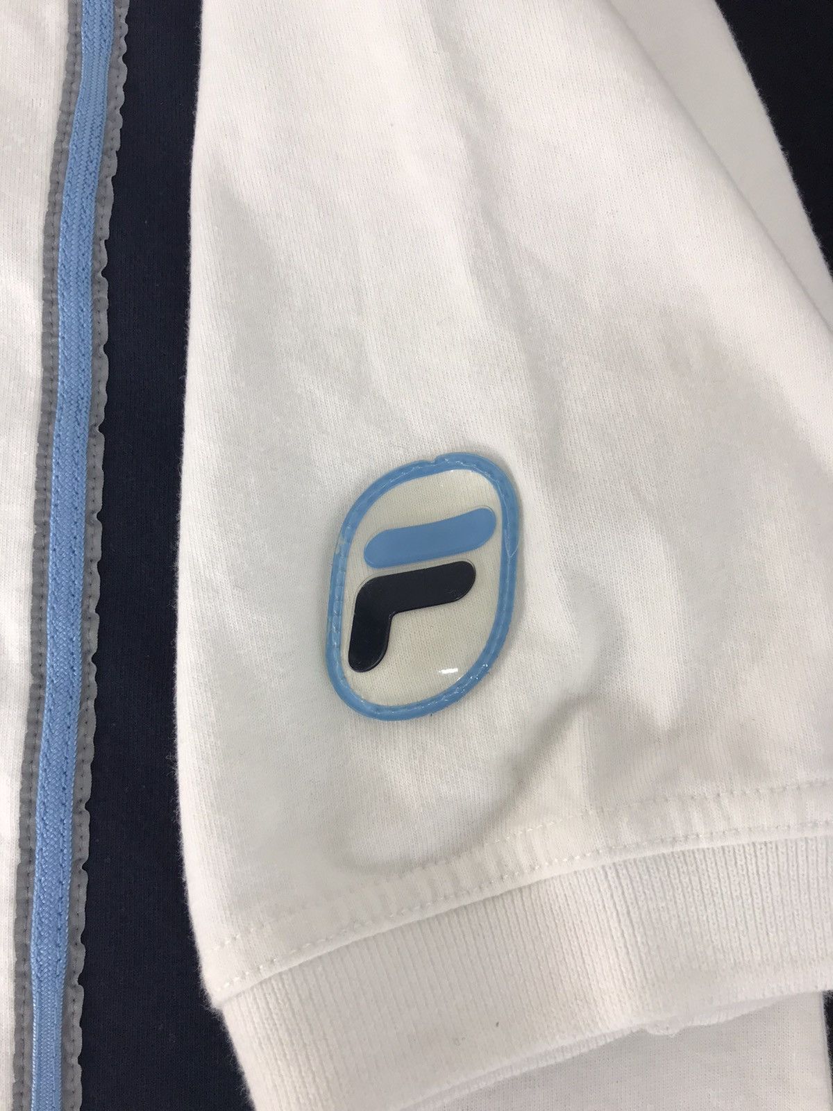 Fila × Vintage Vintage Fila Polo Tee Snap Button Striped Style Size US L / EU 52-54 / 3 - 8 Thumbnail