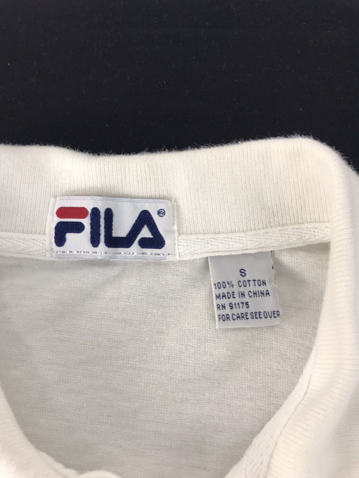 Fila × Vintage Vintage Fila Polo Tee Snap Button Striped Style Size US L / EU 52-54 / 3 - 4 Thumbnail