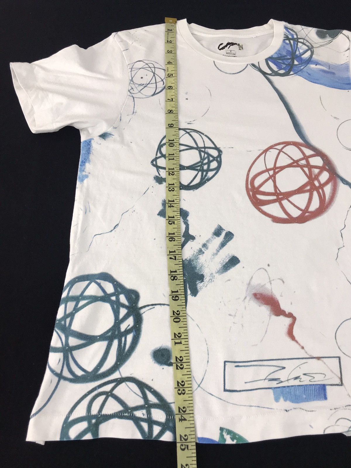Futura × Japanese Brand Vintage Futura Abstract Expressionist Famed Graffiti Tee Size US S / EU 44-46 / 1 - 10 Thumbnail