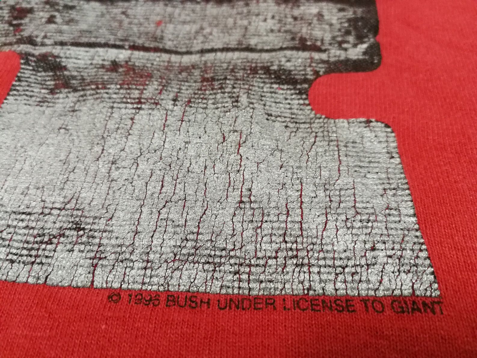 Band Tees Vintage 90s 1996 BUSH Band Razorblade Suitcase Grunge Tee Size US L / EU 52-54 / 3 - 3 Thumbnail