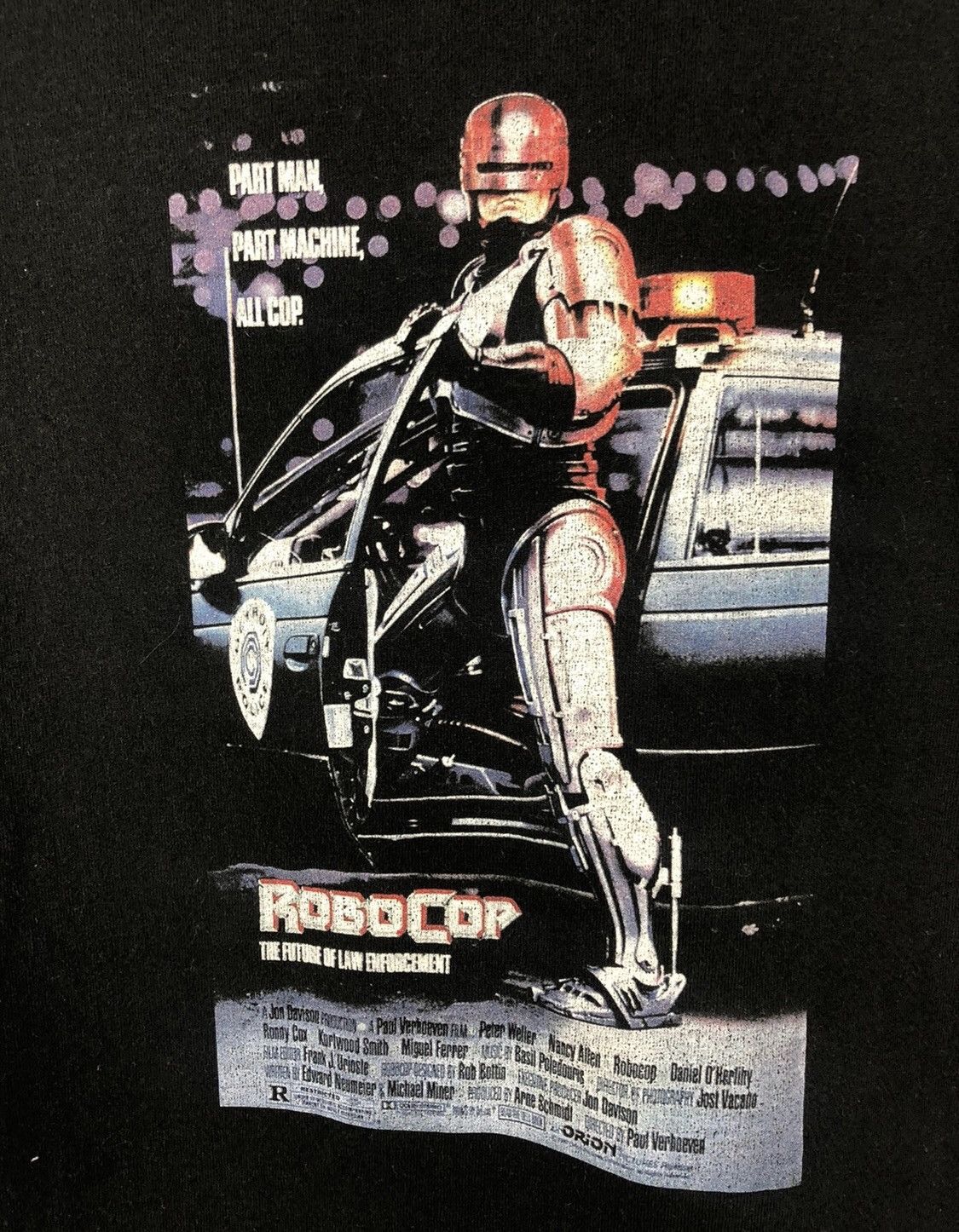 Vintage Robocop Movie T-Shirt Size US XL / EU 56 / 4 - 3 Thumbnail