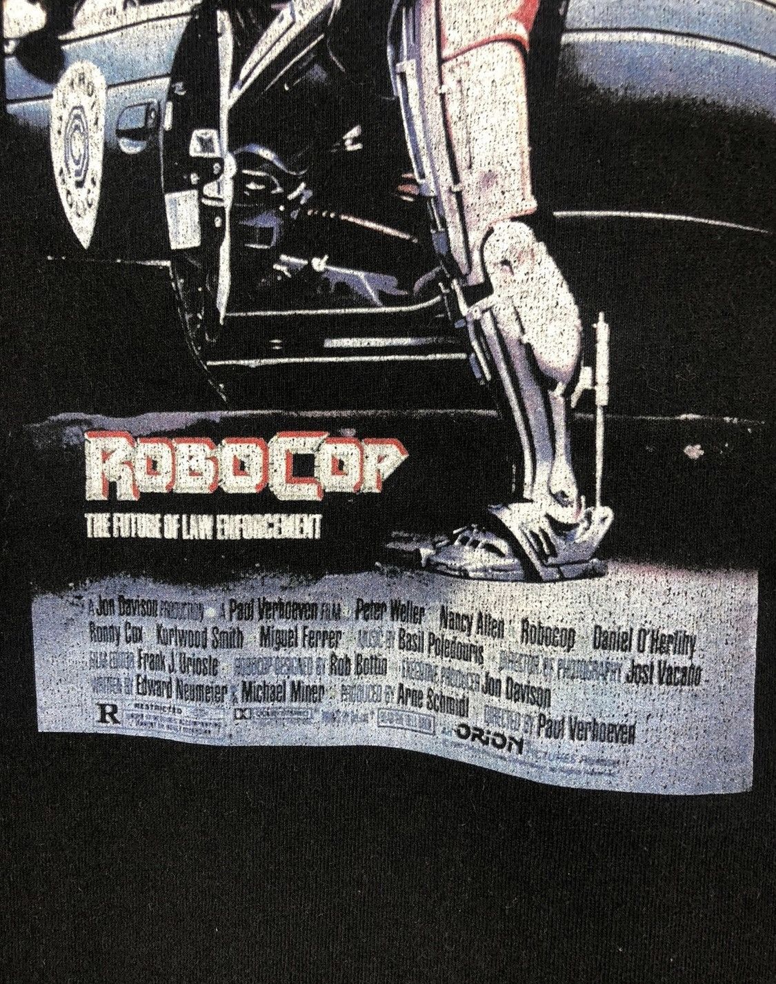 Vintage Robocop Movie T-Shirt Size US XL / EU 56 / 4 - 6 Thumbnail