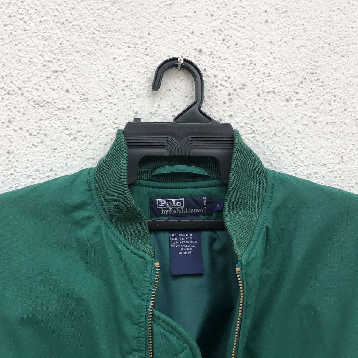 Polo Ralph Lauren Vintage Polo By Ralph Lauren Green Bomber Jacket Size US S / EU 44-46 / 1 - 12 Thumbnail