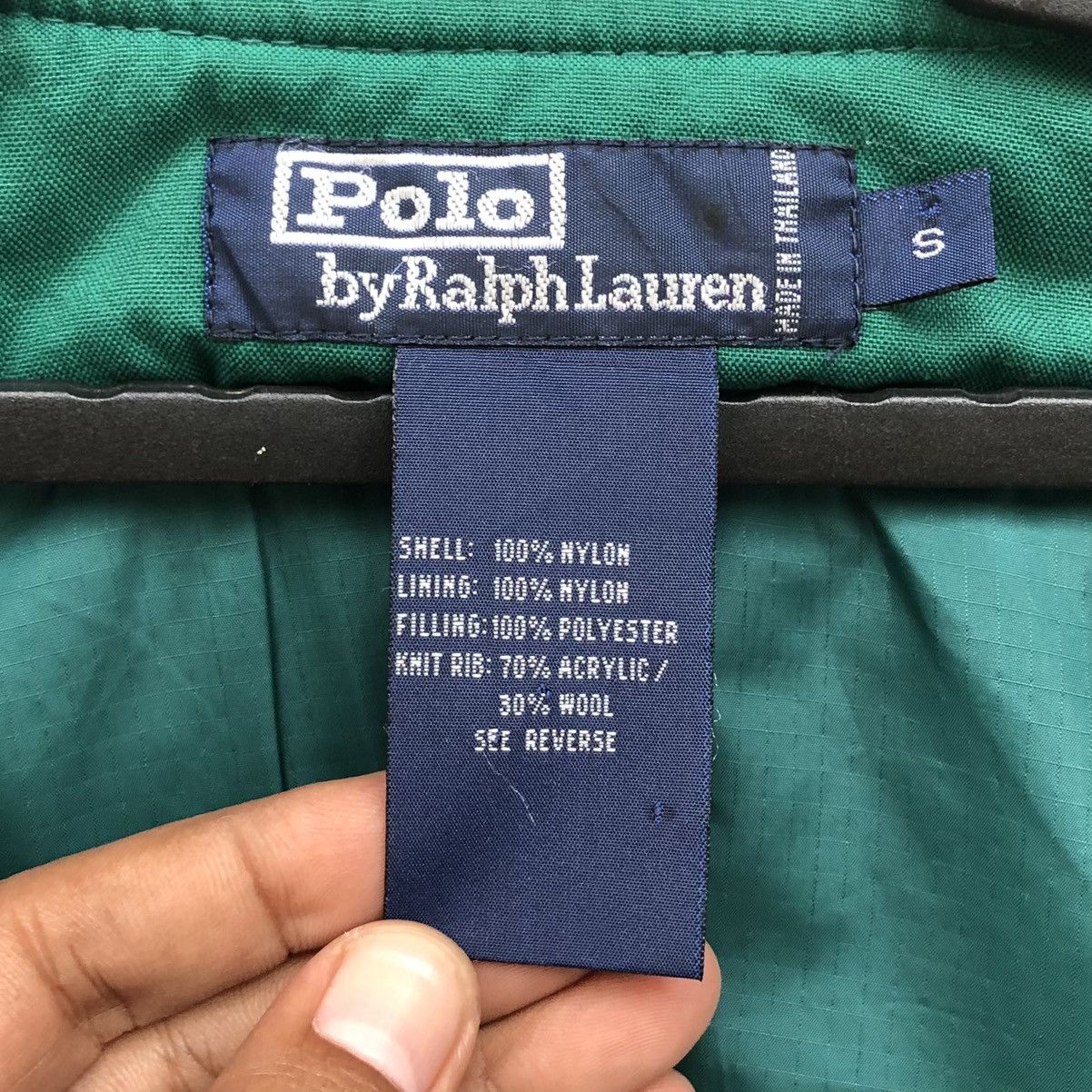 Polo Ralph Lauren Vintage Polo By Ralph Lauren Green Bomber Jacket Size US S / EU 44-46 / 1 - 13 Thumbnail