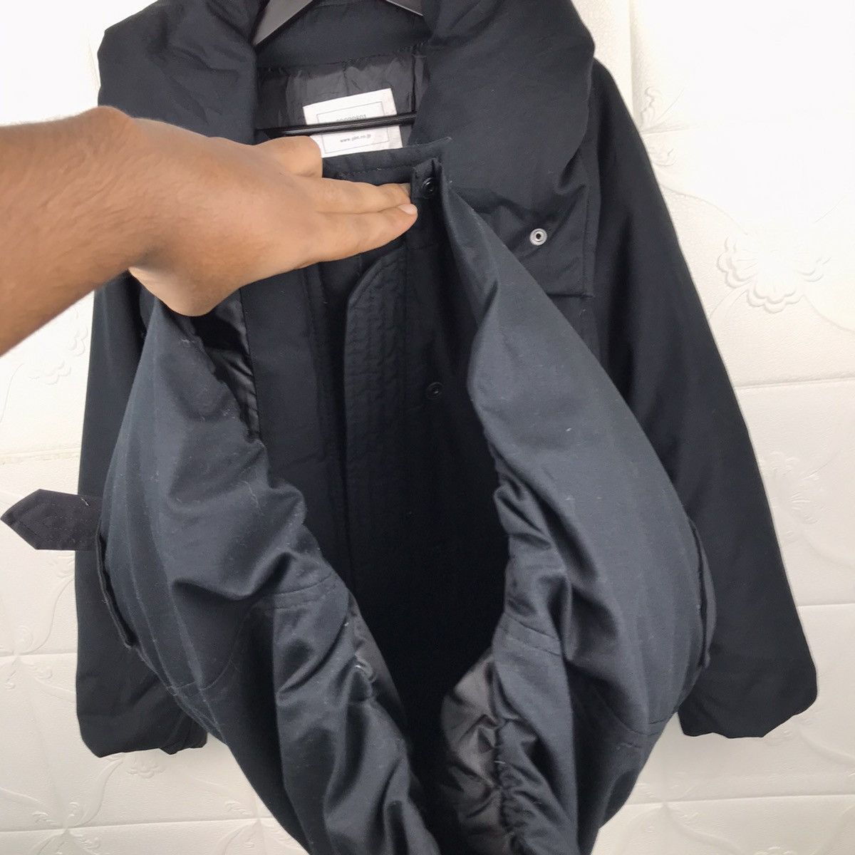 Issey Miyake × Japanese Brand × Vintage Vintage PLST issey Miyake Puffer Over Coat Size XS / US 0-2 / IT 36-38 - 4 Thumbnail