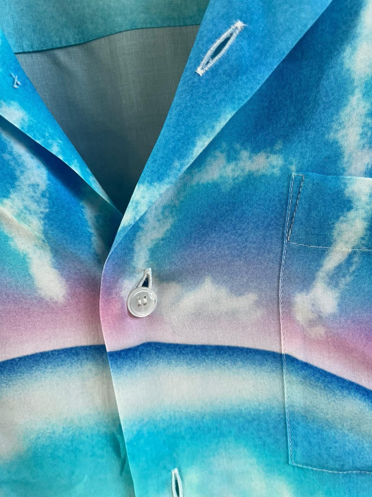 Celine Heavenly Days Button Up in Blue Size US L / EU 52-54 / 3 - 3 Thumbnail