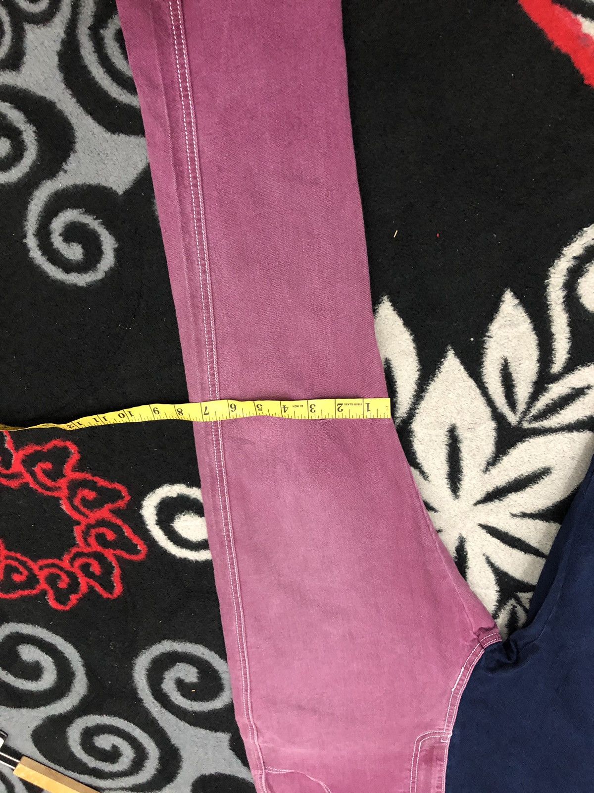Japanese Brand Japanese Brand Contr@cte Two Colour Denim Size US 32 / EU 48 - 12 Thumbnail