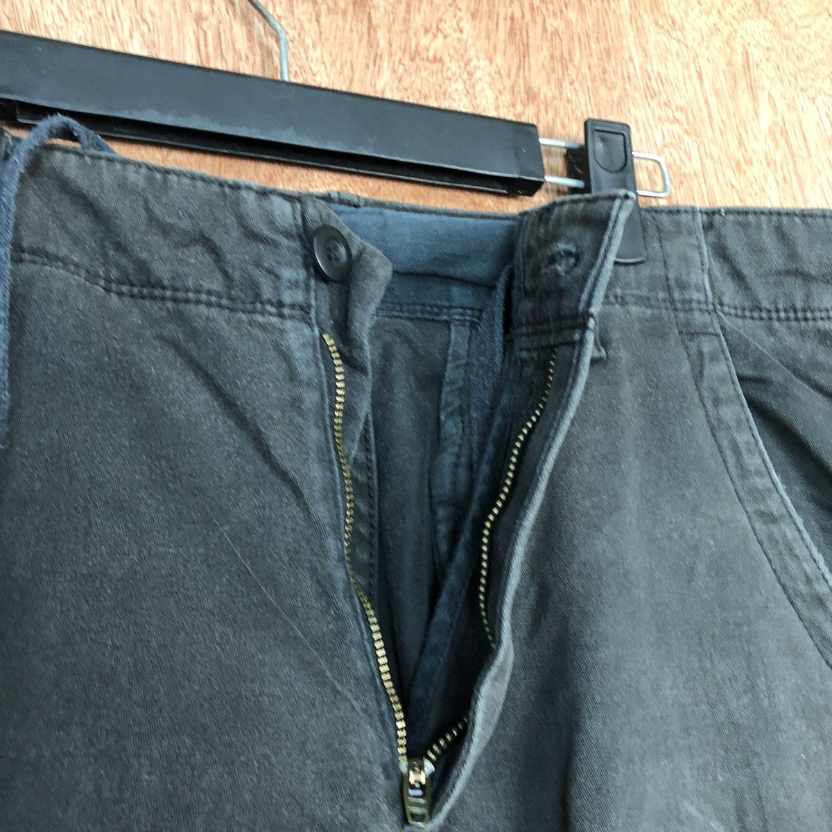 Japanese Brand Uniqlo Black Multipocket Tactical Cargo Pants #c833 Size US 30 / EU 46 - 7 Thumbnail