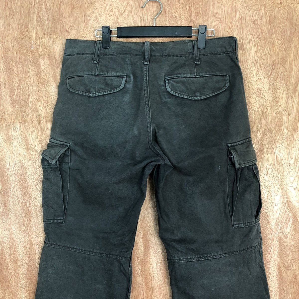 Japanese Brand Uniqlo Black Multipocket Tactical Cargo Pants #c833 Size US 30 / EU 46 - 9 Thumbnail