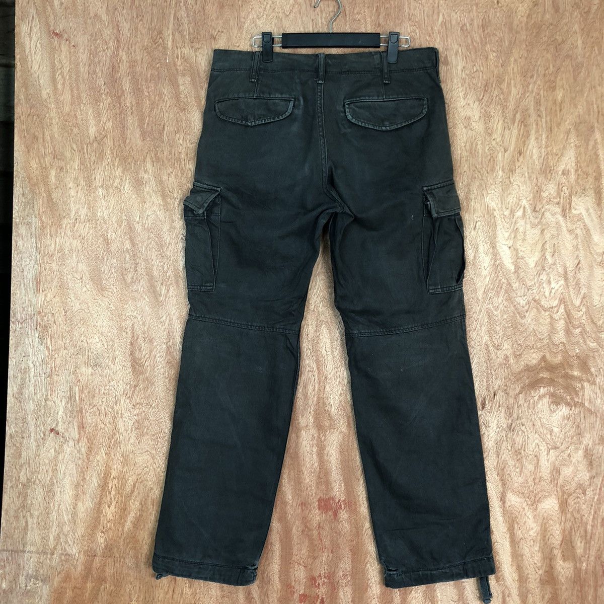 Japanese Brand Uniqlo Black Multipocket Tactical Cargo Pants #c833 Size US 30 / EU 46 - 8 Thumbnail
