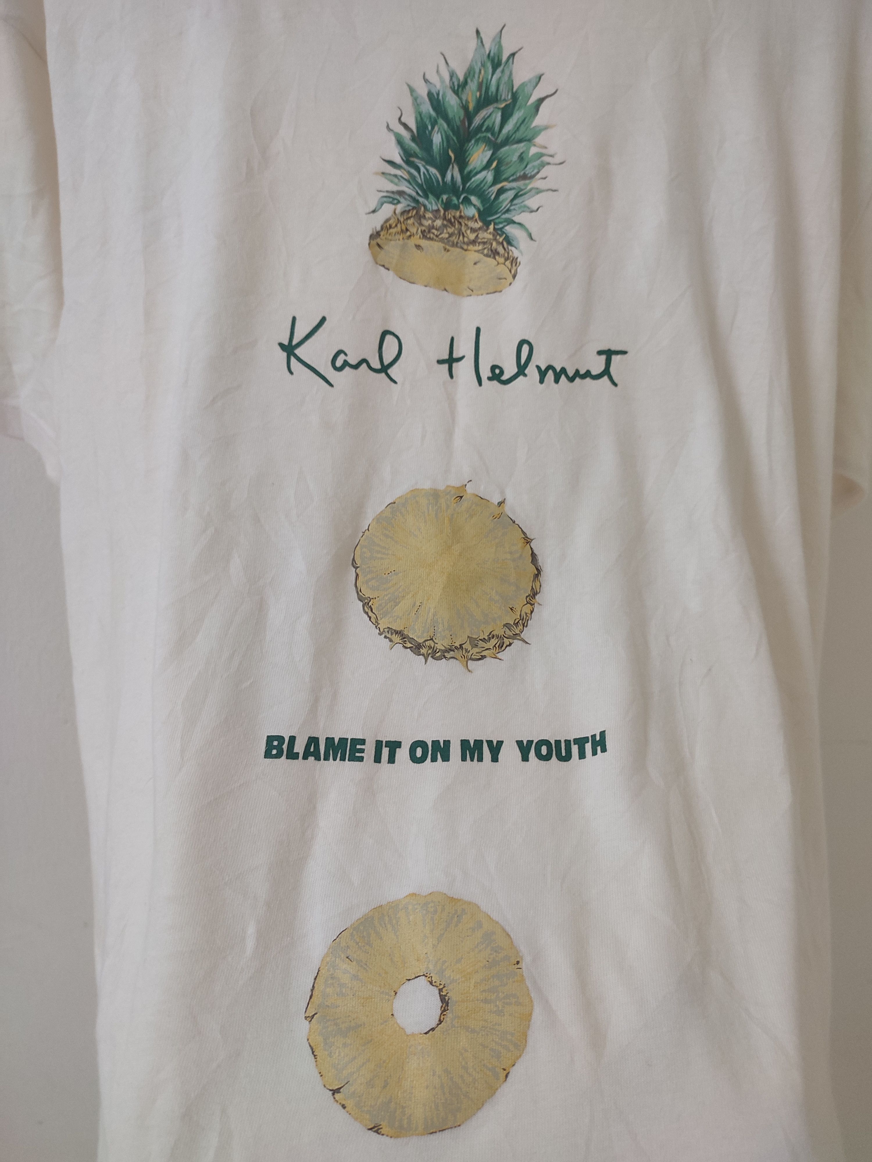 Japanese Brand × Karl Helmut 🔥RARE 🔥 KARL HELMUT TEE Size US L / EU 52-54 / 3 - 3 Thumbnail