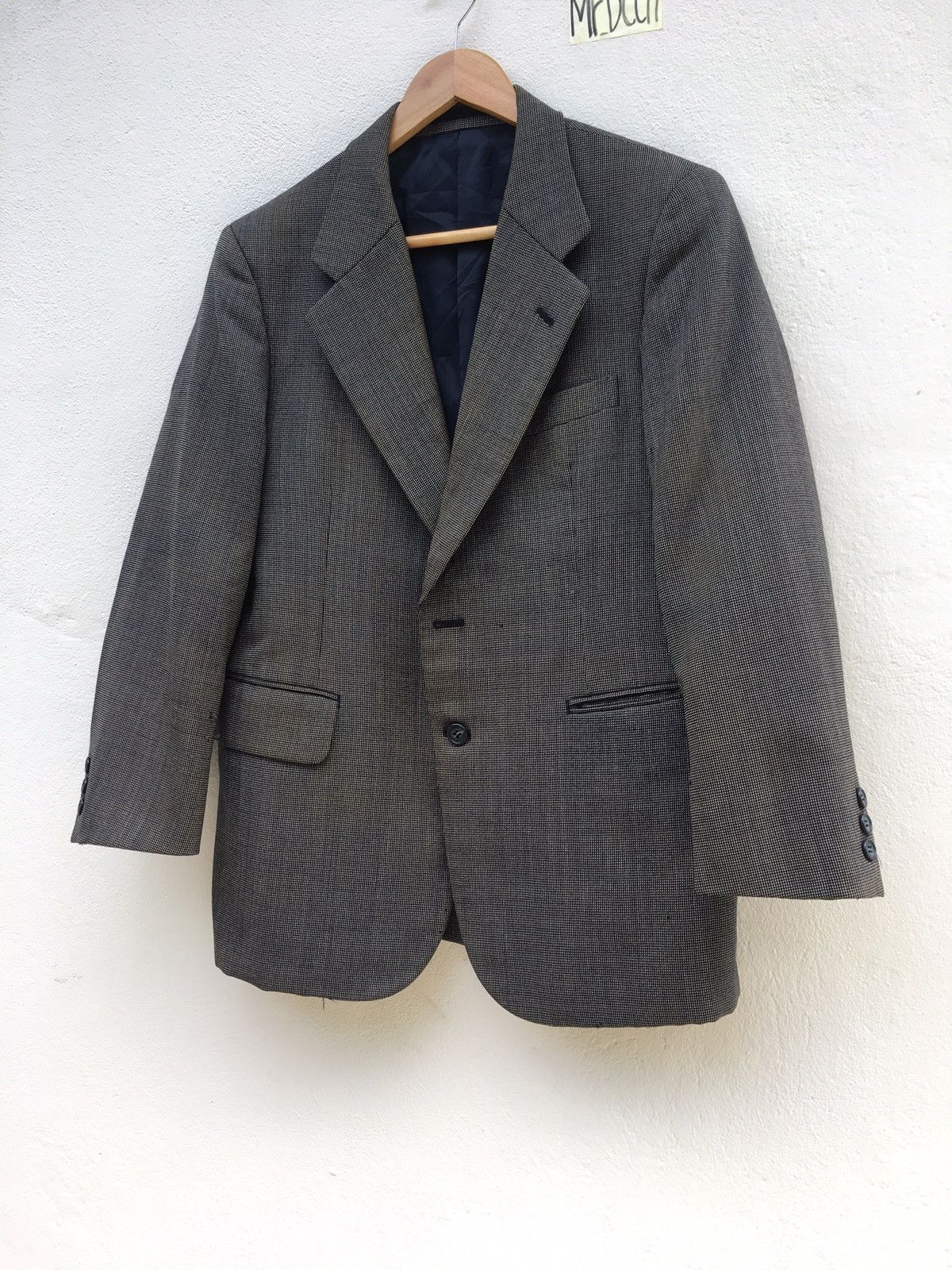 Burberry Vintage Burberry Men Blazer/ Workwear Suit Size 38R - 3 Thumbnail