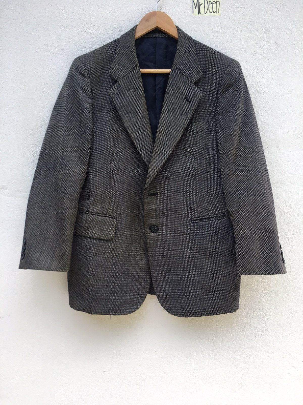 Burberry Vintage Burberry Men Blazer/ Workwear Suit Size 38R - 1 Thumbnail