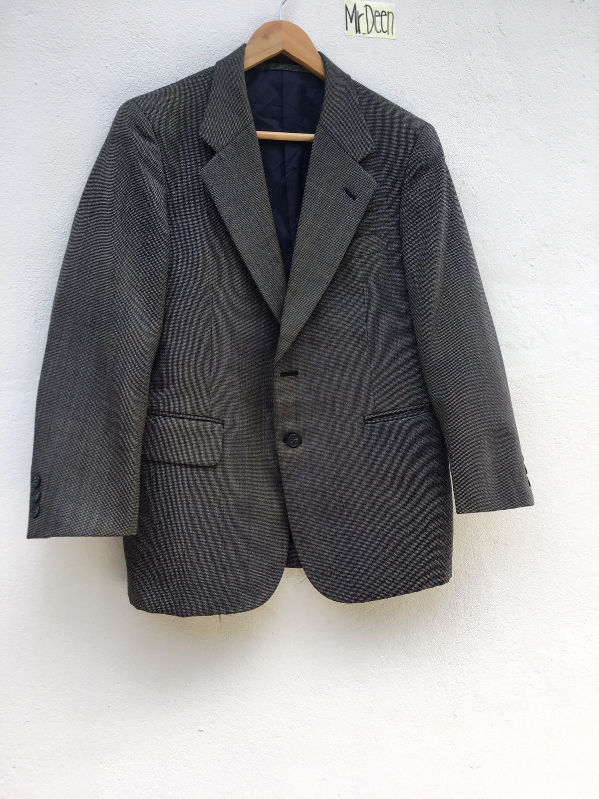 Burberry Vintage Burberry Men Blazer/ Workwear Suit Size 38R - 2 Thumbnail